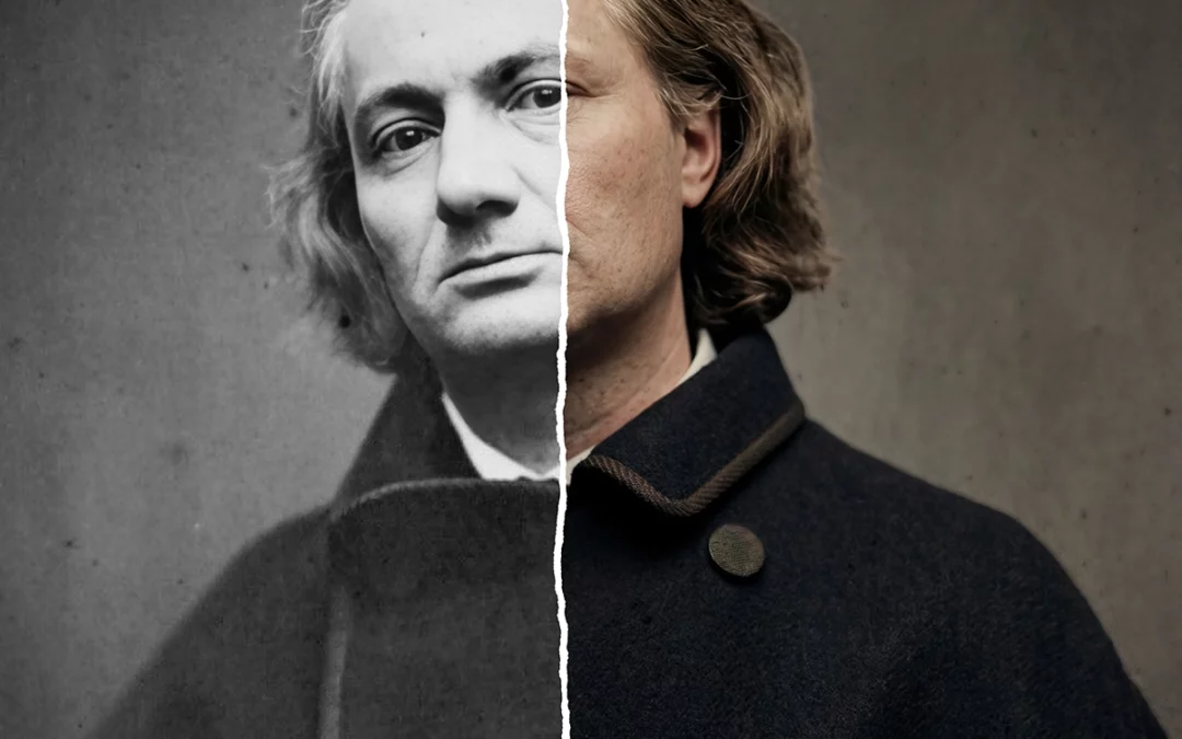 Charles Baudelaire (1821–1867) : L&rsquo;intensité du regard en 8K